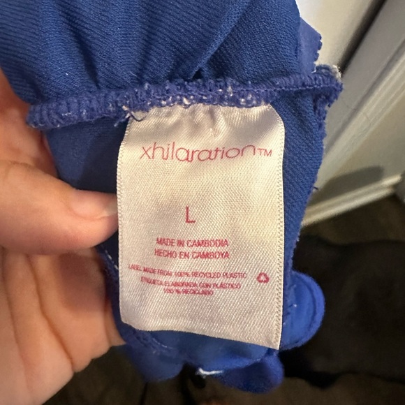 Xhilaration Royal Blue Swimsuit - Picture 4 of 7